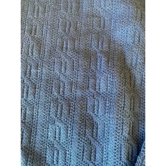 VIntage 1980's Garanimals Blue Cableknit Boys Turtleneck Size 14 - Picture 2 of 7